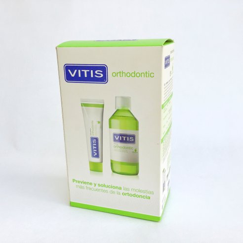 VITIS ORTHODONTIC PASTA DENTIFRICA Y COLUTORIO P